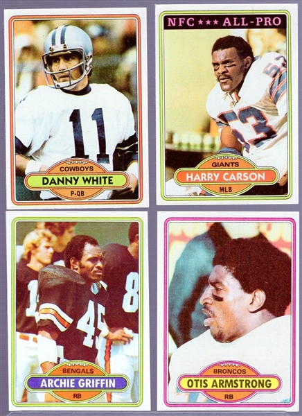 1980 Topps Fb- 80 Diff