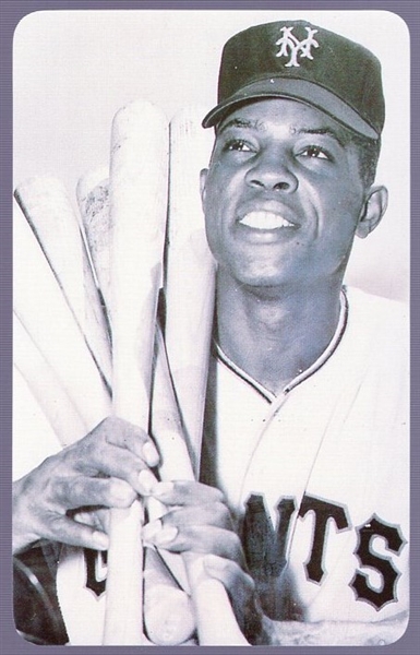 1995 Flash-Pack National Baseball Hall of Fame Bsbl. #NNO Willie Mays