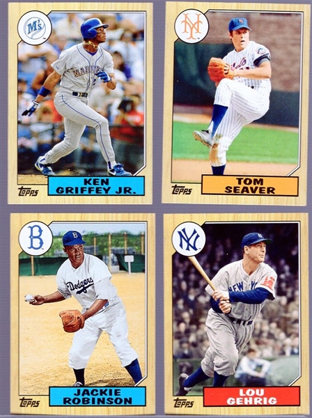 2012 Topps Bsbl. “1987 Minis”- 21 Diff.