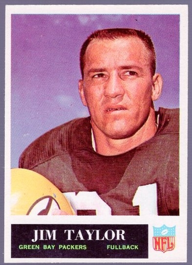 1965 Philadelphia Ftbl. #82 Jim Taylor, Packers