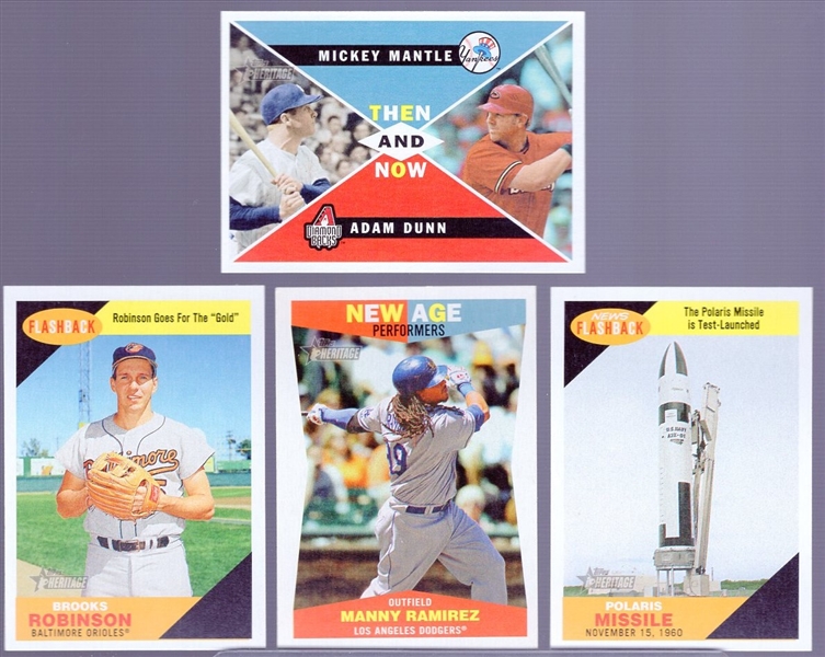 2009 Topps Heritage Bb(’60 Topps style)-13 Inserts