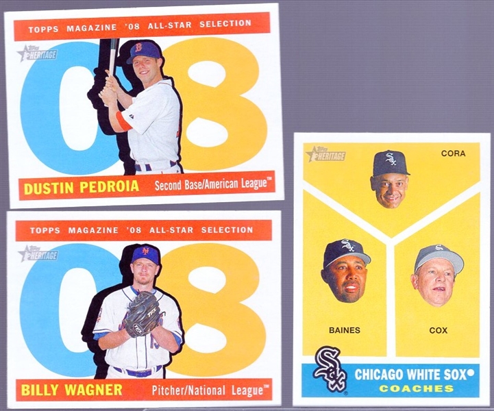 2009 Topps Heritage Bb(’60 Topps style)-9 Diff SPs