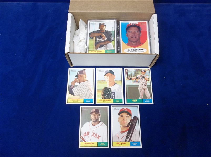 2010 Topps Heritage Bb(’61 Topps style)- 135 Diff - # between #134 and #282