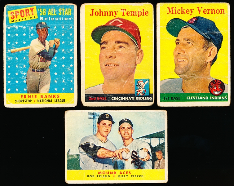 1958 Topps Bb- 25 Asst