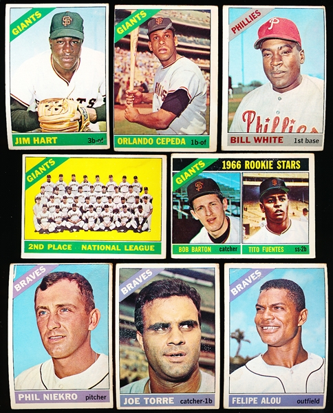 1966 Topps Baseball- 50 Diff