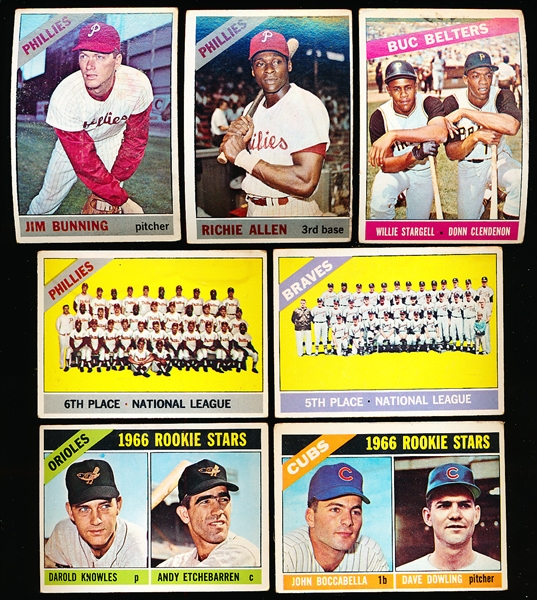 1966 Topps Baseball- 50 Diff