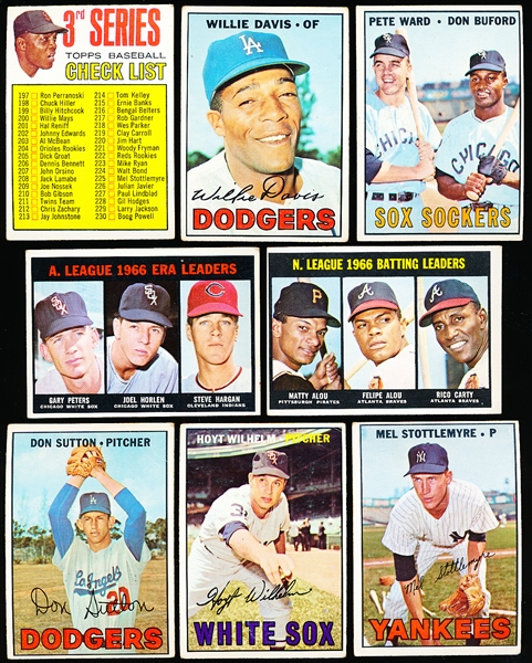 1967 Topps Baseball- 65 Asst