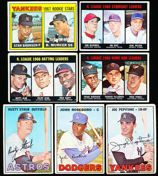 1967 Topps Bb- 55 Asst