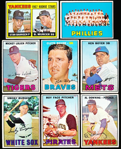 1967 Topps Bb- 62 Asst