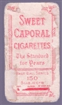 1909-11 T206 Bb- McIntyre, Brooklyn- Sweet Caporal 150 back(Factory 649 overprint)