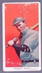 1909-11 T206 Bb- Willett, Detroit- Batting pose- Sweet Caporal 350 back.