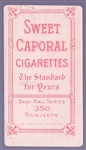 1909-11 T206 Bb- Willett, Detroit- Batting pose- Sweet Caporal 350 back.