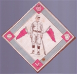 1914 B18 Baseball Blanket- Mowrey, Pitt NL – Red bases