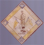 1914 B18 Baseball Blanket-Hank Robinson, St. Louis NL- Yellow basepaths