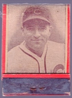 1936 Diamond Matchbook- Charlie Root, Cubs