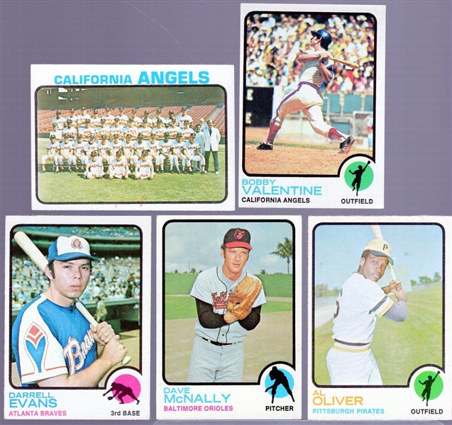 1973 Topps Baseball- 80 Asst 