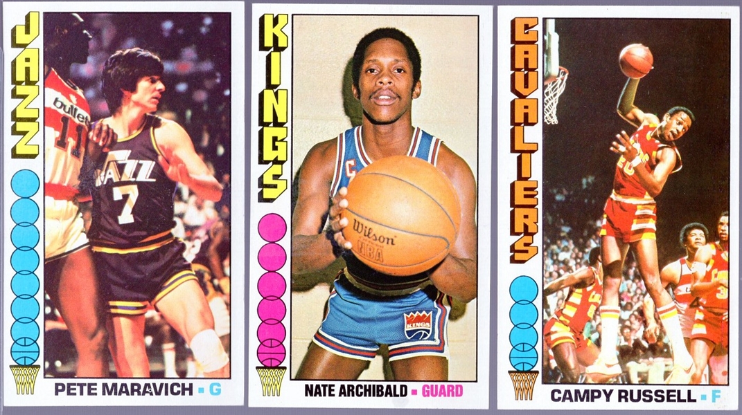 1976-77 Topps Basketball- 20 Diff