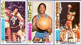 1976-77 Topps Basketball- 20 Diff