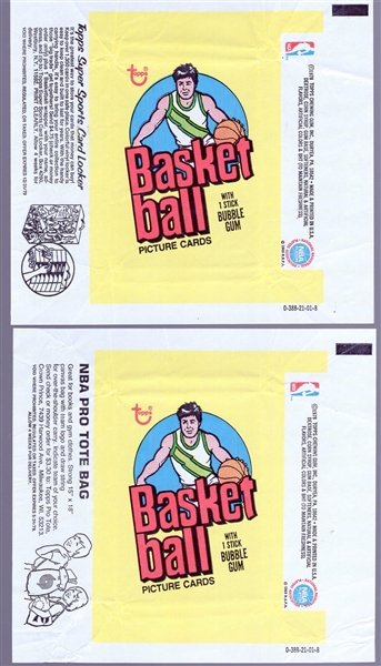 1978-79 Topps Basketball- 3 Wrappers