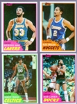 1981-82 Topps Bask- 60 Asst- Most National issue