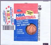 1986 -87 Fleer Basketball Wrappers- 4 Wrappers