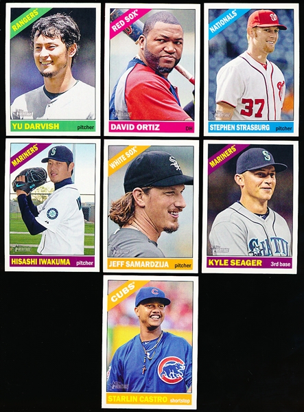 2015 Topps Heritage Bsbl.- 7 Diff. SP’s