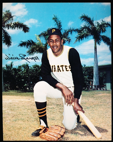 Autographed Willie Stargell Pittsburgh Pirates MLB Color 8” x 10” Photo