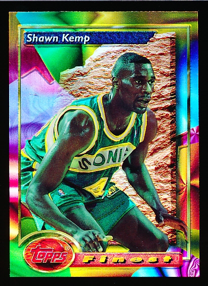 1993-94 Finest Bskbl. Refractors #136 Shawn Kemp