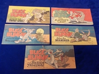 1949 Quaker Oats “Warner Brothers Bugs Bunny Comic Books Series B” Complete Set of 5