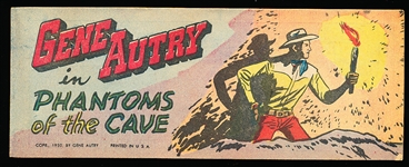 1950 Quaker Oats “Gene Autry in Phantoms of the Cave” Pocket Sized Comic Book