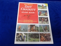 1955 Golden Stamp Book #WD1 “Walt Disney’s Davy Crockett King of the Wild Frontier”