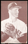 1947-66 Baseball Exhibits- Tony Kubek, Yankees- Dark Background Back Version