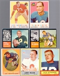 Eight Older Football Cards