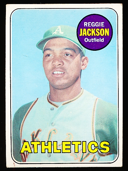 1969 Topps Bb- #260 Reggie Jackson RC, A’s