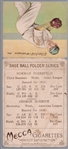 1911 T201 Mecca Baseball Doublefolder- McBride/ Kid Elberfeld (Washington Amer)