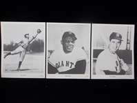 1960s Sports Pix Baseball- 8" x 10" B & W Photos- 3 Diff