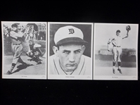 1960's Sports Pix Baseball- 8 x 10 B & W Photos- 3 Diff