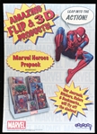 2009 Mines Press Inc. Marvel Heroes 5 x 7 3-D Ad Card