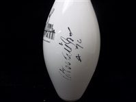 Autographed Super Bowl XLVIII Bowling Pin- Signed by 3 Former NFLer's