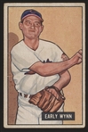 1951 Bowman Bb- #78 Early Wynn, Indians