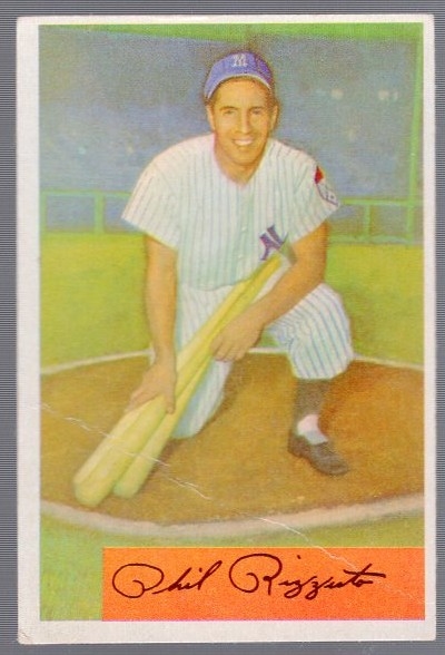 1954 Bowman Bb- #1 Phil Rizzuto, Yankees