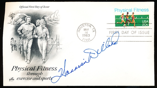 Autographed Harrison Dillard Artcraft Physical Fitness through Exercise and Sports First Day Envelope