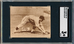 1934-36 Batter Up Bb- #135 Augie Galan, Cubs- Hi# - SGC 3 (Vg)