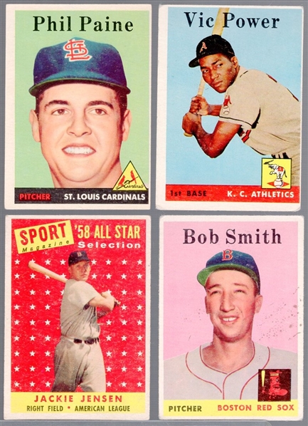 1958 Topps Bb- 9 Diff