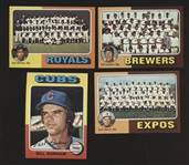 1975 Topps Baseball- 30 Diff