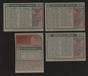 1975 Topps Baseball- 30 Diff