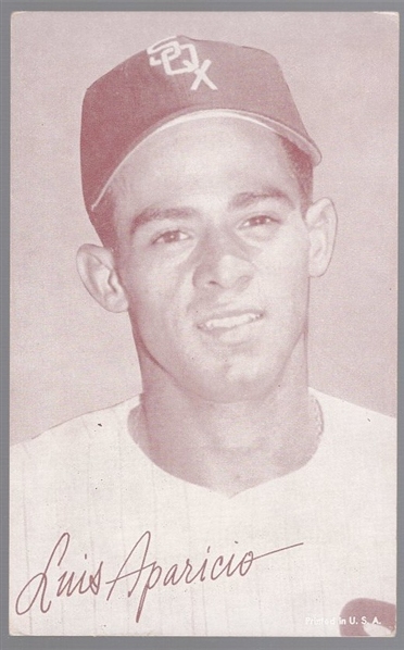 1947-66 Baseball Exhibit- Luis Aparicio- Portrait Pose