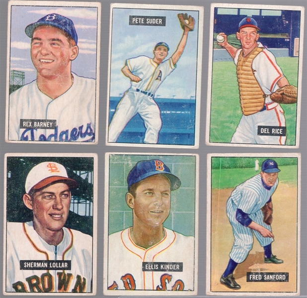 1951 Bowman Bb- 6 Diff