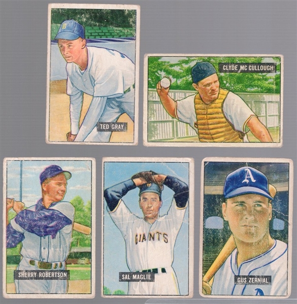 1951 Bowman Bb- 16 Diff