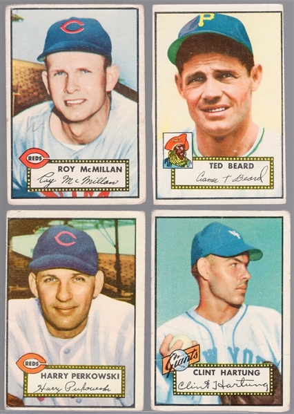 1952 Topps Bb- 3 Diff